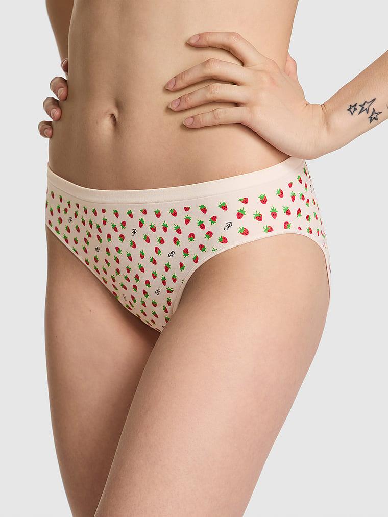 Pink Seamless Bikini Kulot arka görünümü