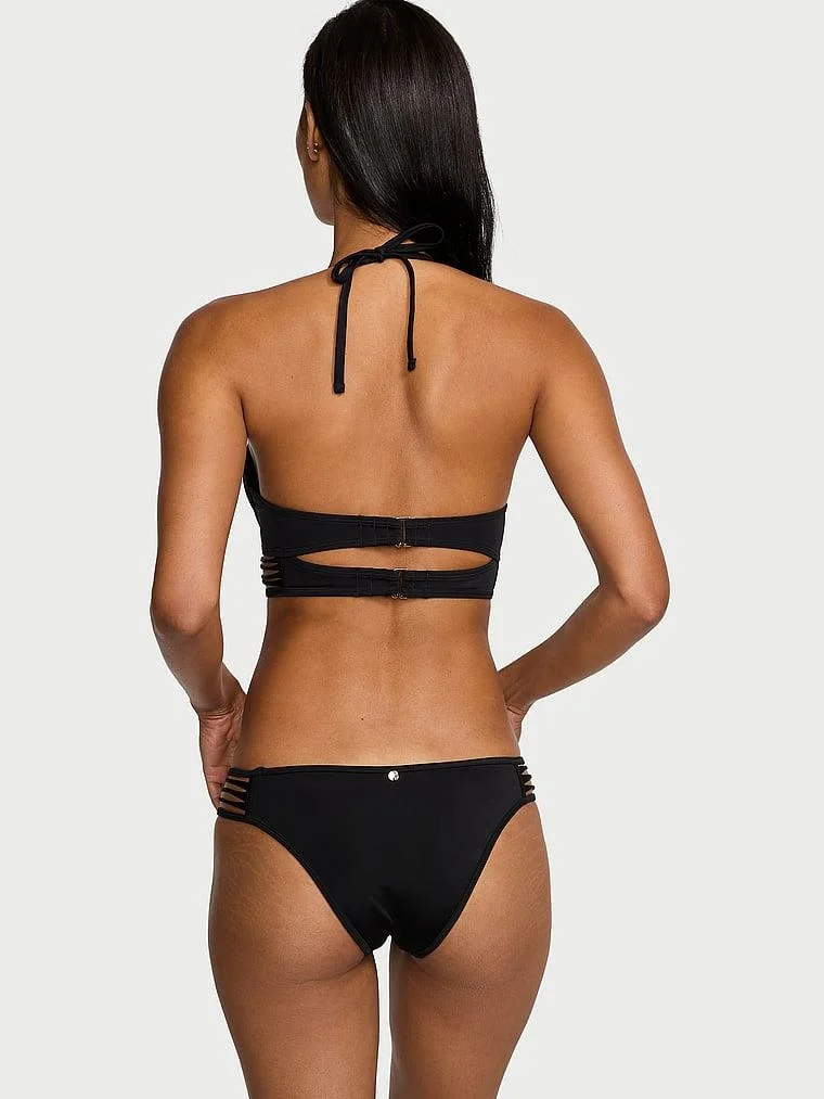 Strappy Hipster Brazilian Bikini Alti arka görünüm