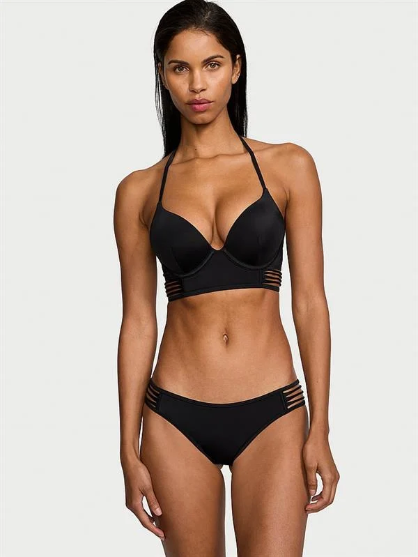 Strappy Hipster Brazilian Bikini Alti ön görünüm