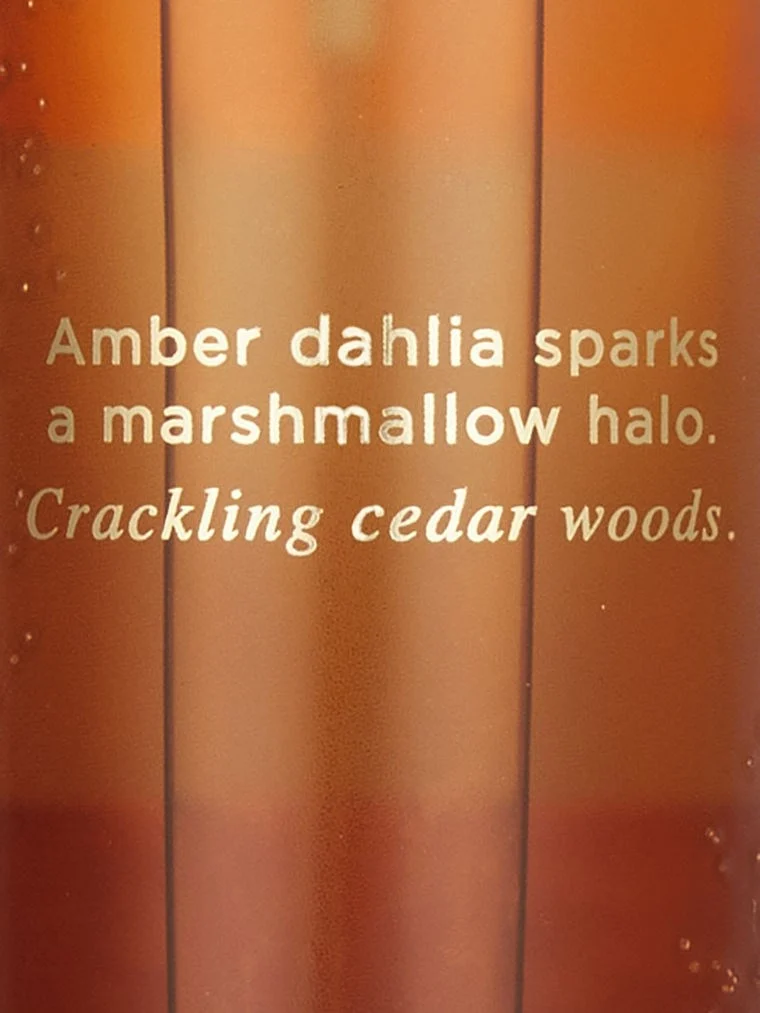 Star Smoked Amber Vücut Spreyi arka görünüm