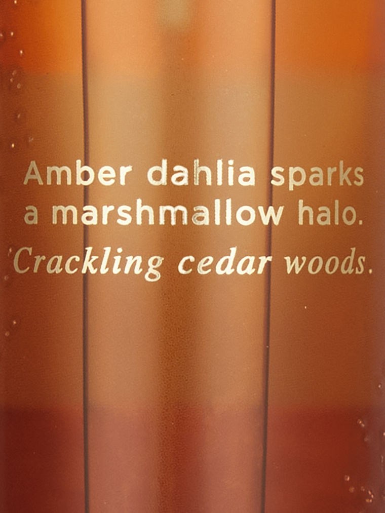 Star Smoked Amber Vücut Spreyi arka görünümü
