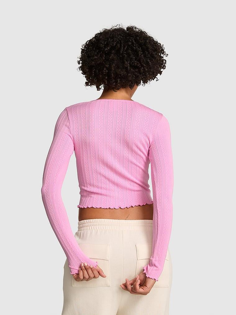 Pink Anywear Crop Hirka arka görünüm
