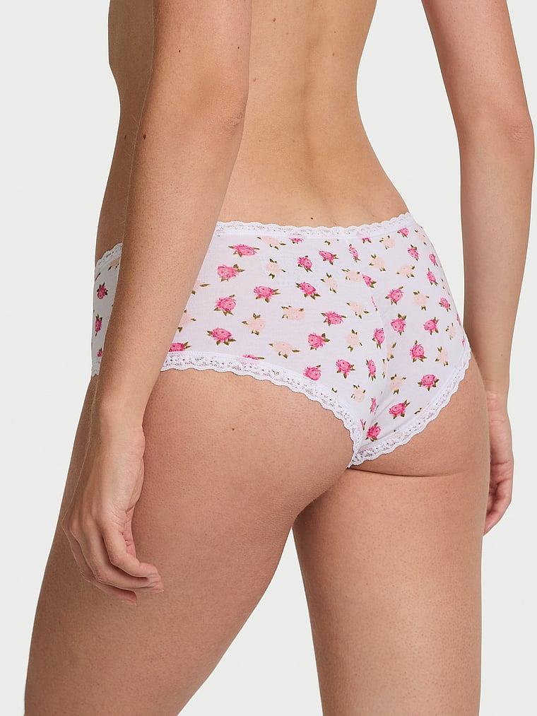 Beli Dantelli Pamuklu Cheeky Kulot arka görünümü