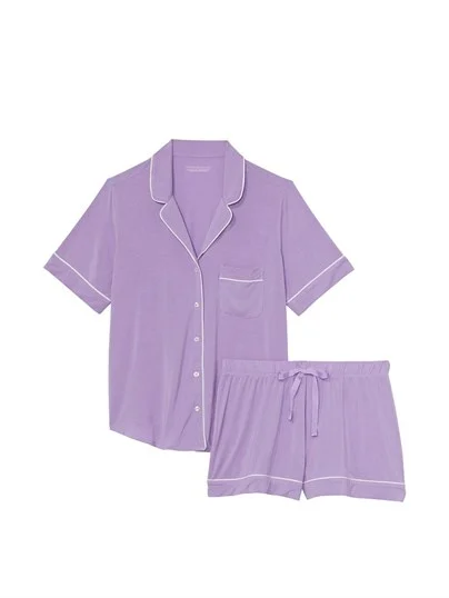 Sortlu Pijama Takimi ön görünüm
