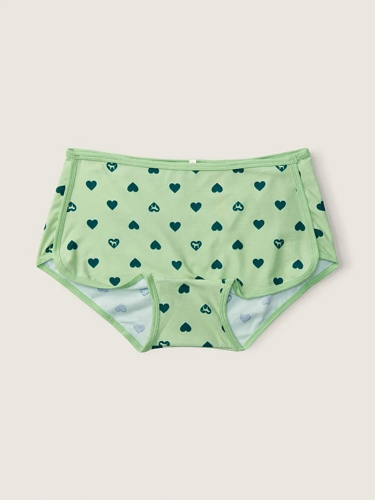 Pink Pamuk Boyshort Ic Camasiri arka görünüm