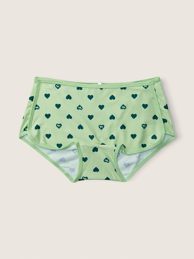 Pink Pamuk Boyshort Ic Camasiri arka görünümü