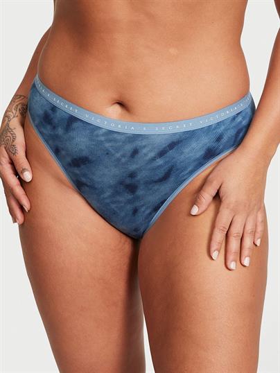 Victorias Secret Esnek Pamuklu Yüksek Bacak Boxer Kulot