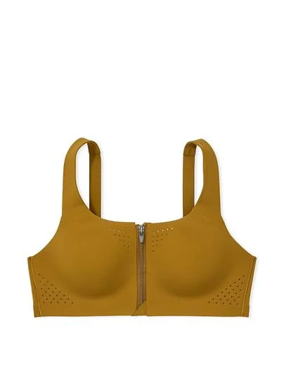 Yeni Stil! Featherweight Önden Fermuarli Maksimum Sporcu Sütyeni