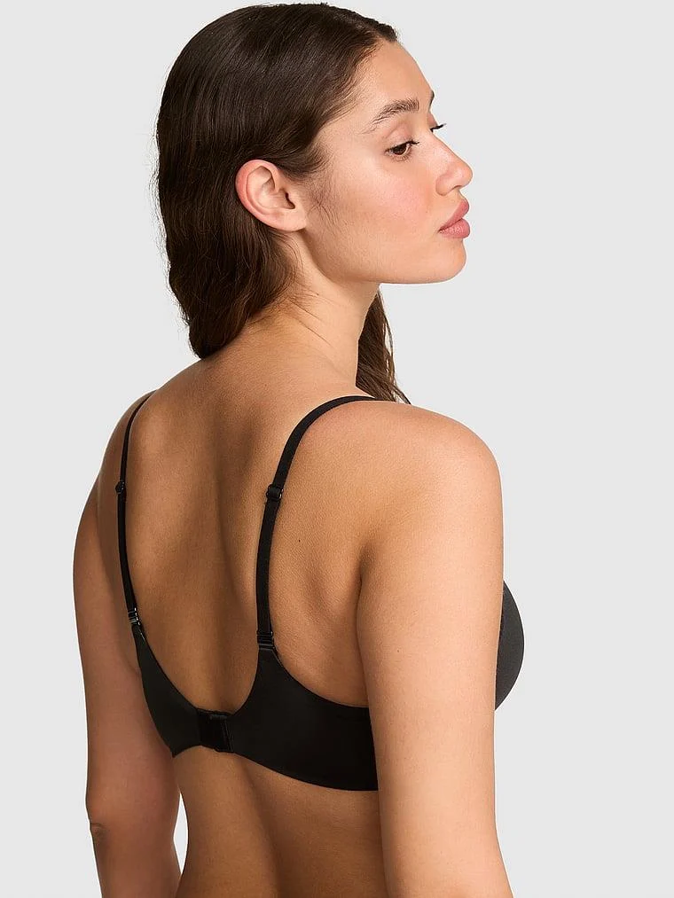 Pink Marshmallow Push Up Balensiz Rahat Sütyen arka görünüm