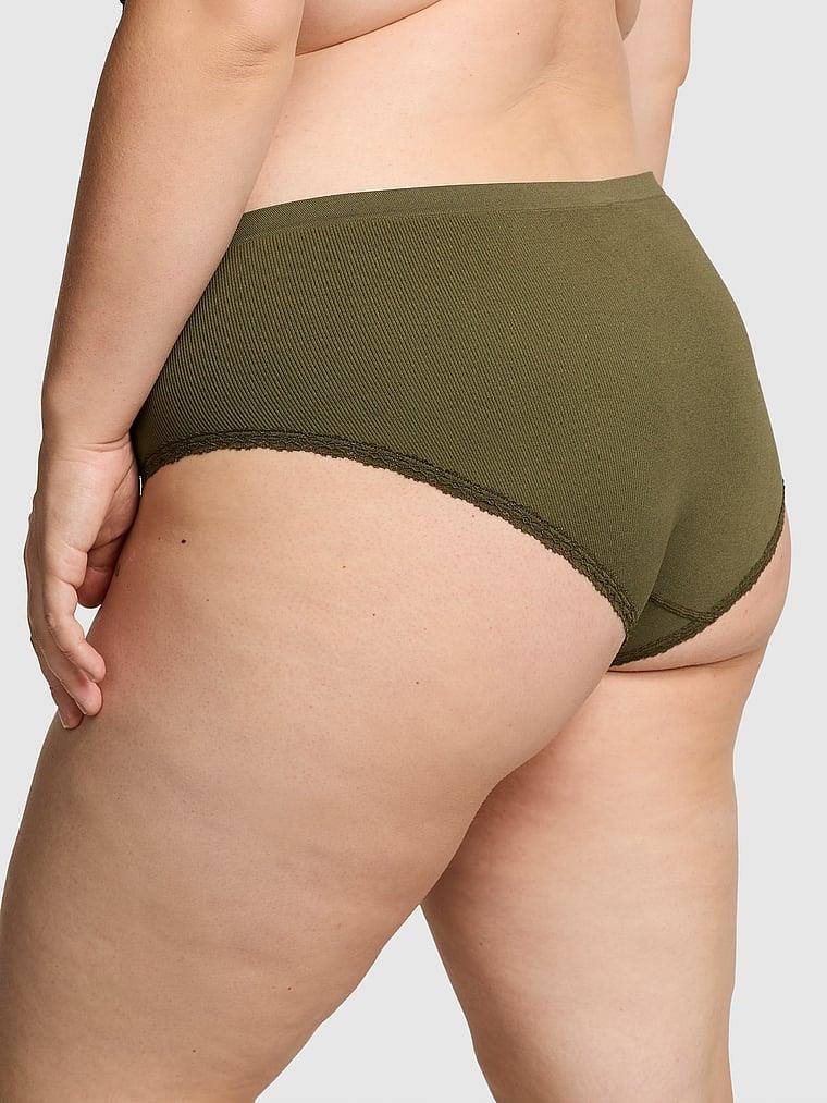 Pink Seamless Hiphugger Kulot arka görünümü