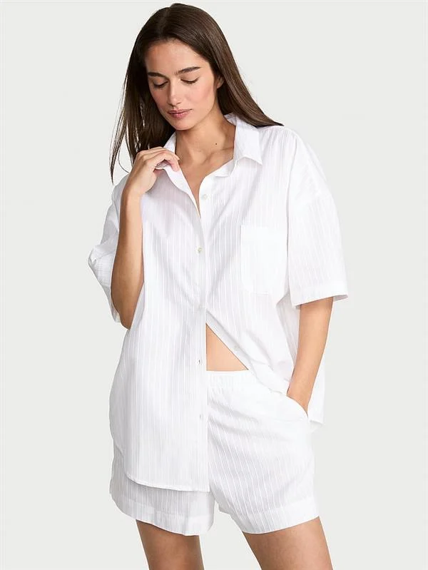Modal Pamuklu Kısa Pijama Takimi