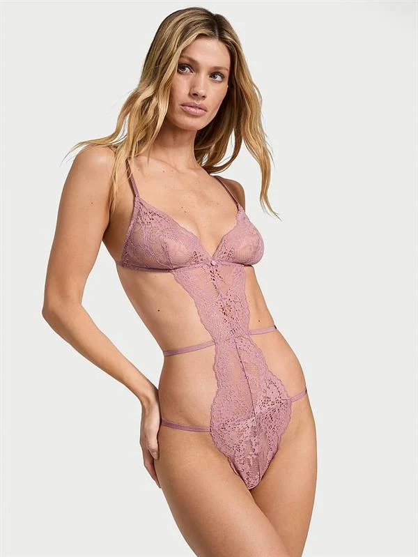 Dare To Dream Dantelli Askili Ucgen Teddy ön görünüm