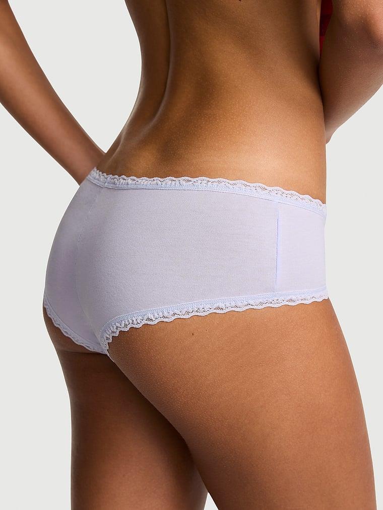 Beli Dantelli Pamuklu Cheeky Kulot arka görünüm