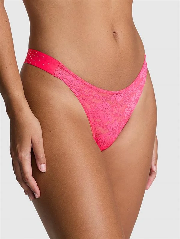 Pink Wink Derin Bacak Kesim Tanga