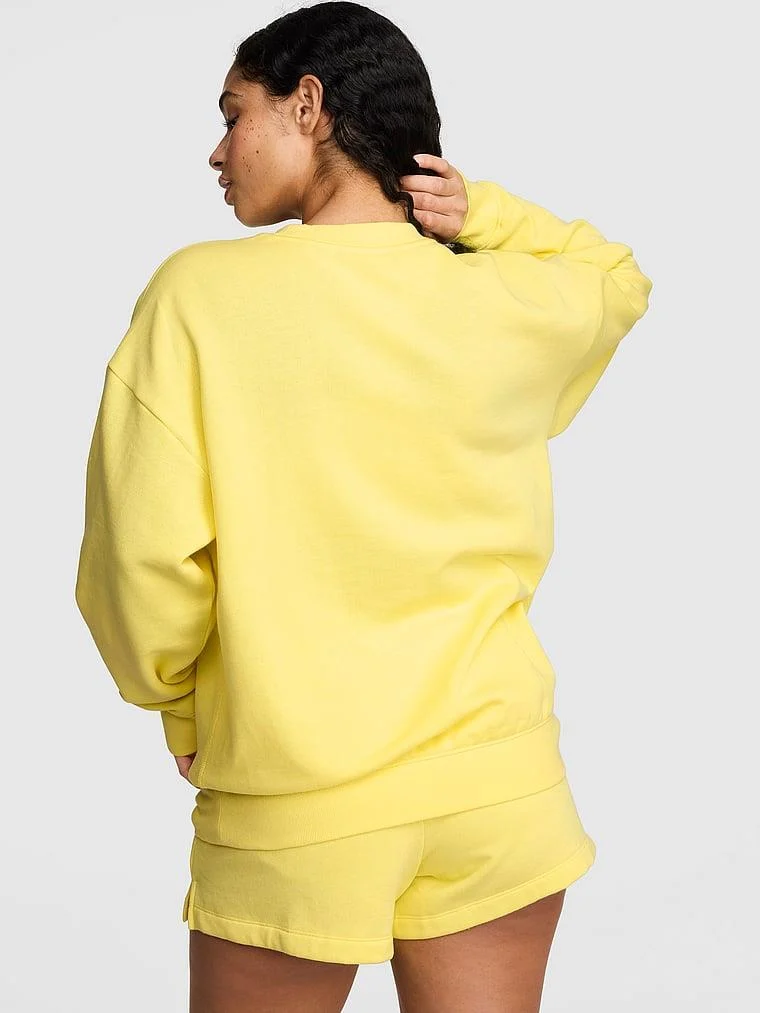 Pink Ivy Oversize Bisiklet Yaka Sweatshirt arka görünüm