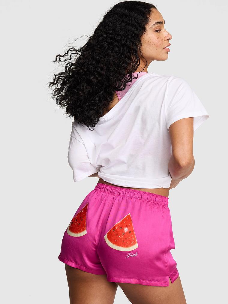 Pink Ipeksi Pijama Boxer arka görünüm