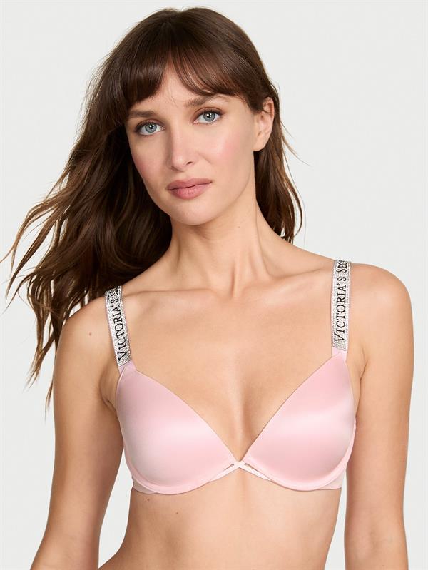 Bombshell Işıltılı Askili 2 Beden Buyuk Gosteren Push Up Sütyen