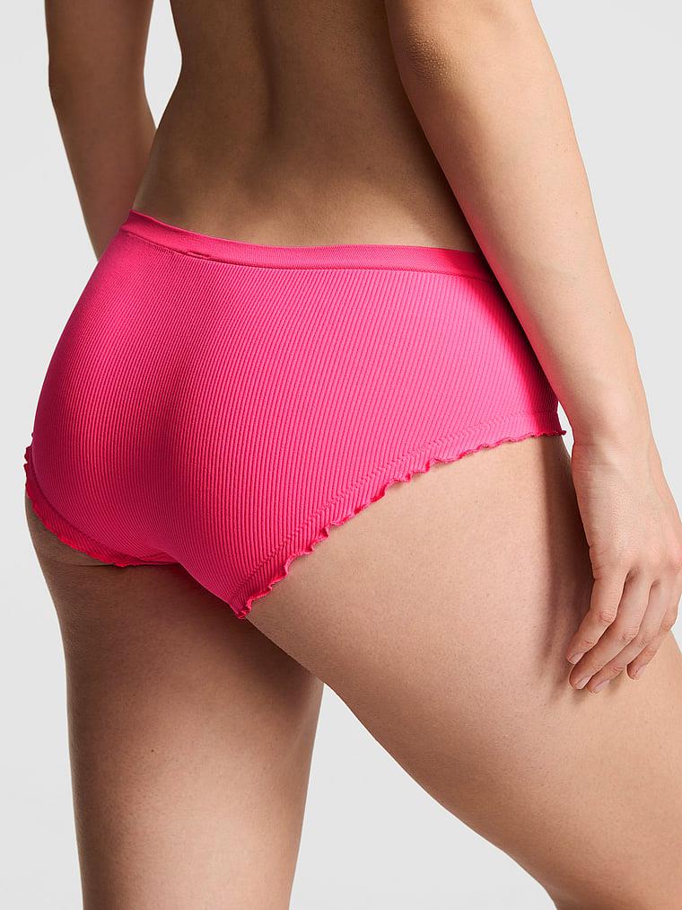 Pink Seamless Hiphugger Kulot arka görünümü