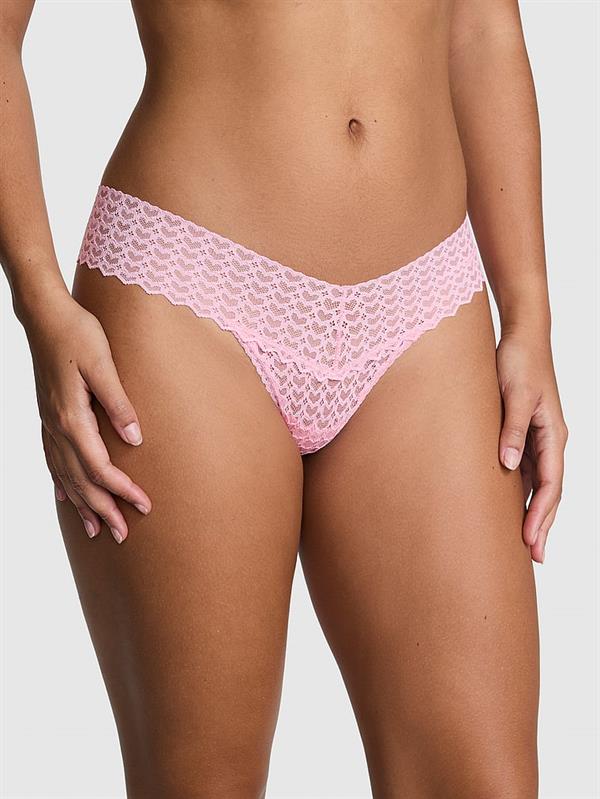 Pink Wink Kalp Dantelli Tanga