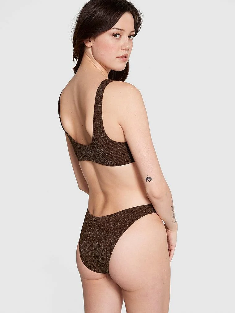 Pink The Wave Bikini Ustu arka görünüm