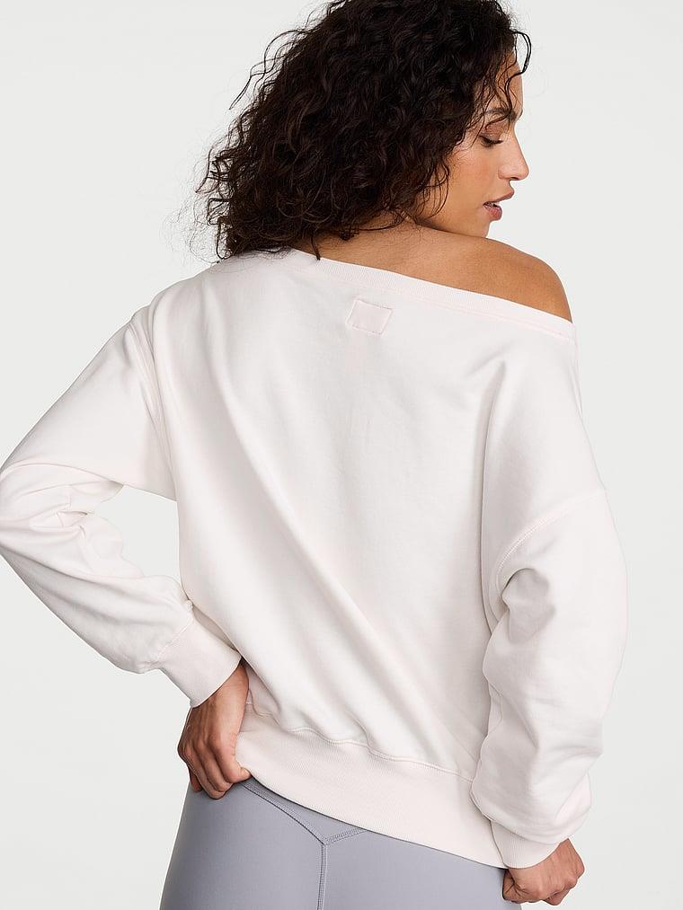 Bridal Kayik Yaka Sweatshirt arka görünümü