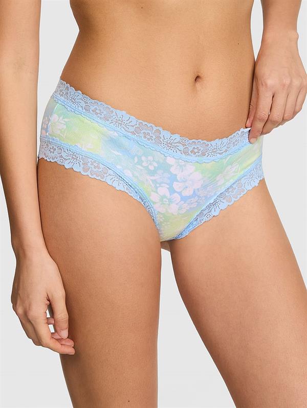 Pink Wink Dantelli Cheeky Kulot ön görünüm