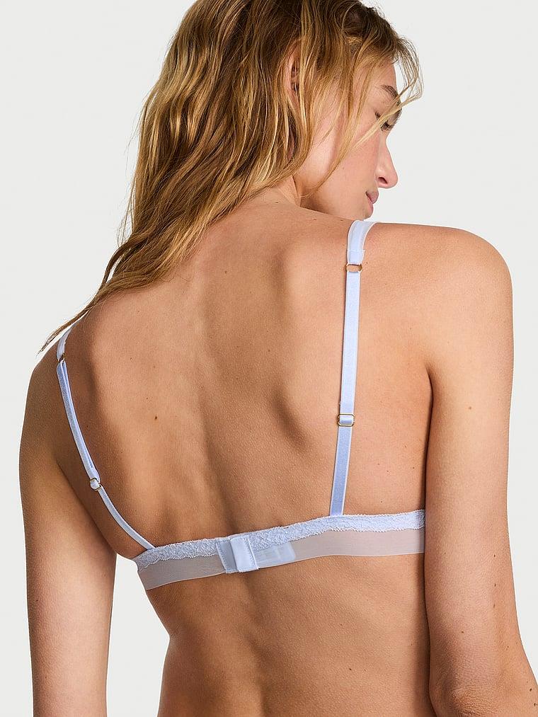 Dantelli File Detayli Ucgen Bralet arka görünümü