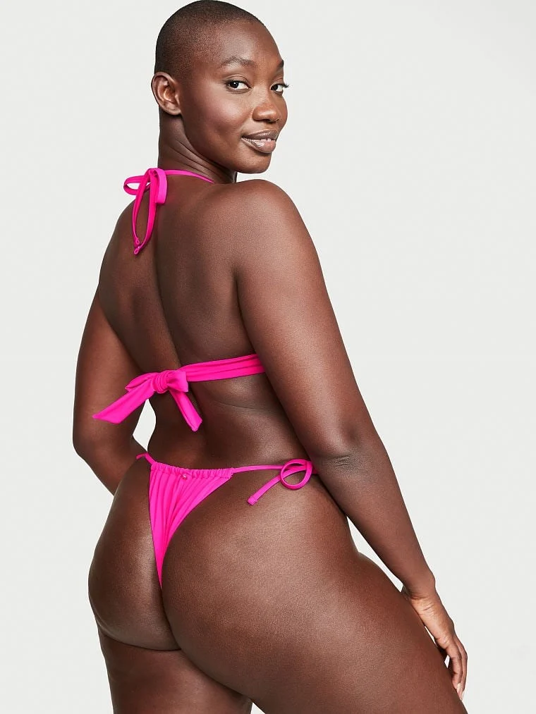 Mix Match Boyundan Baglamali Bikini Ustu arka görünüm