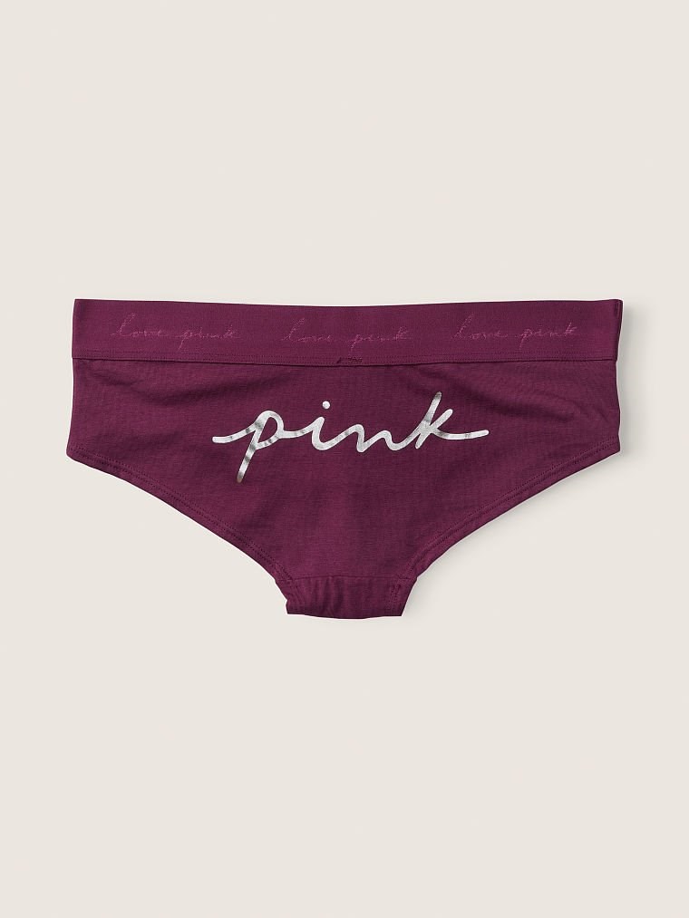 Pink Logo Hipster Kulot arka görünümü
