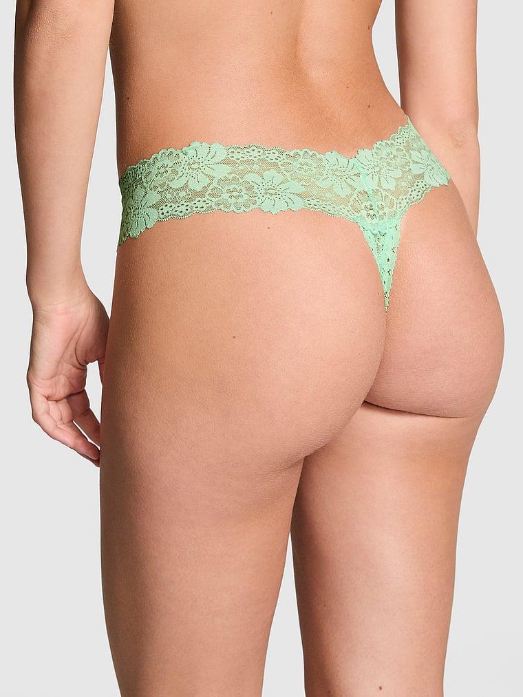 Pink Wink Dantelli Tanga arka görünümü