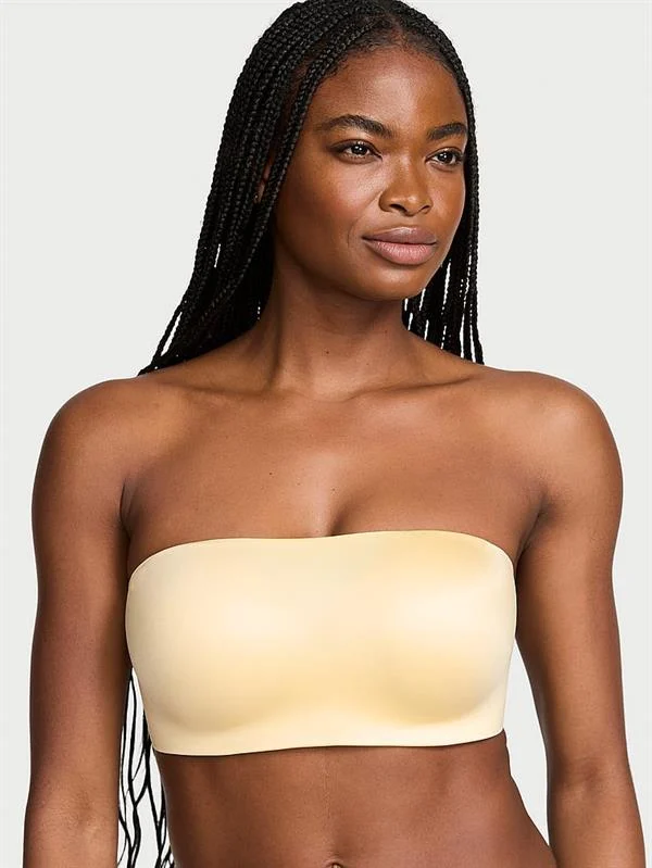 Push Up Balensiz Straplez Bandeau Sütyen
