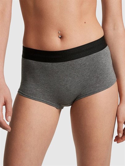 Victorias S Secret Pink Logolu Boyshort Kulot