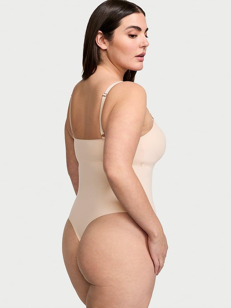 Feathersoft Essentials Hafif Dolgu Destekli Bodysuit arka görünümü