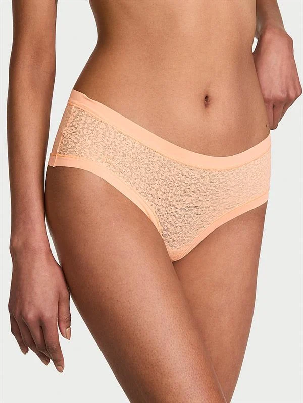 Lazer Kesim Leoparli Dantelli Cheeky Kulot