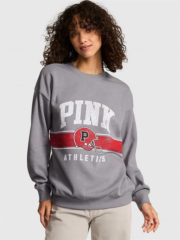 Pink Ivy Oversize Bisiklet Yaka Sweatshirt ön görünüm