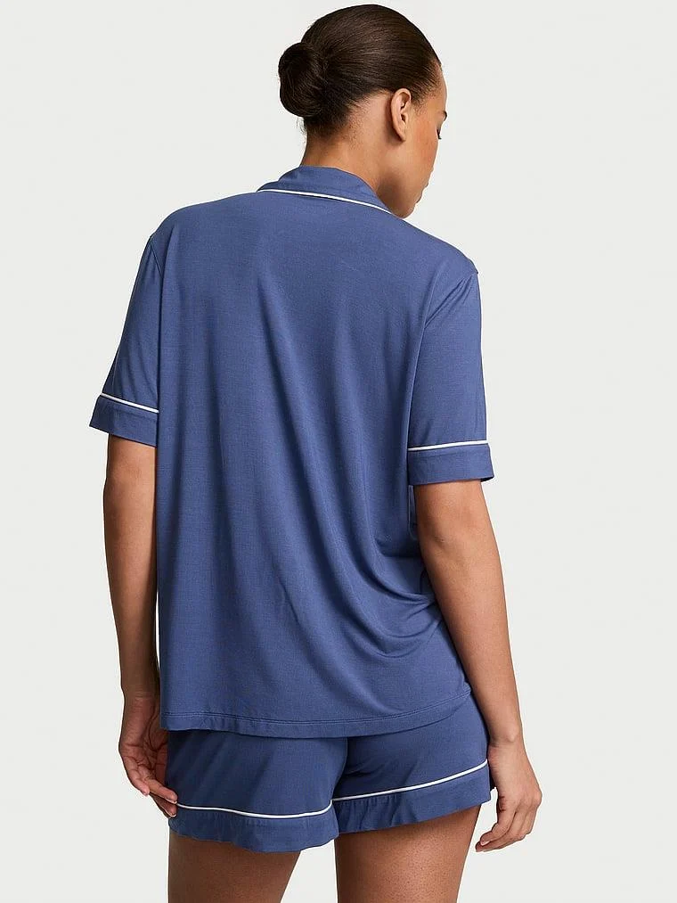 Sosoft Modal Kısa Pijama Takimi arka görünüm