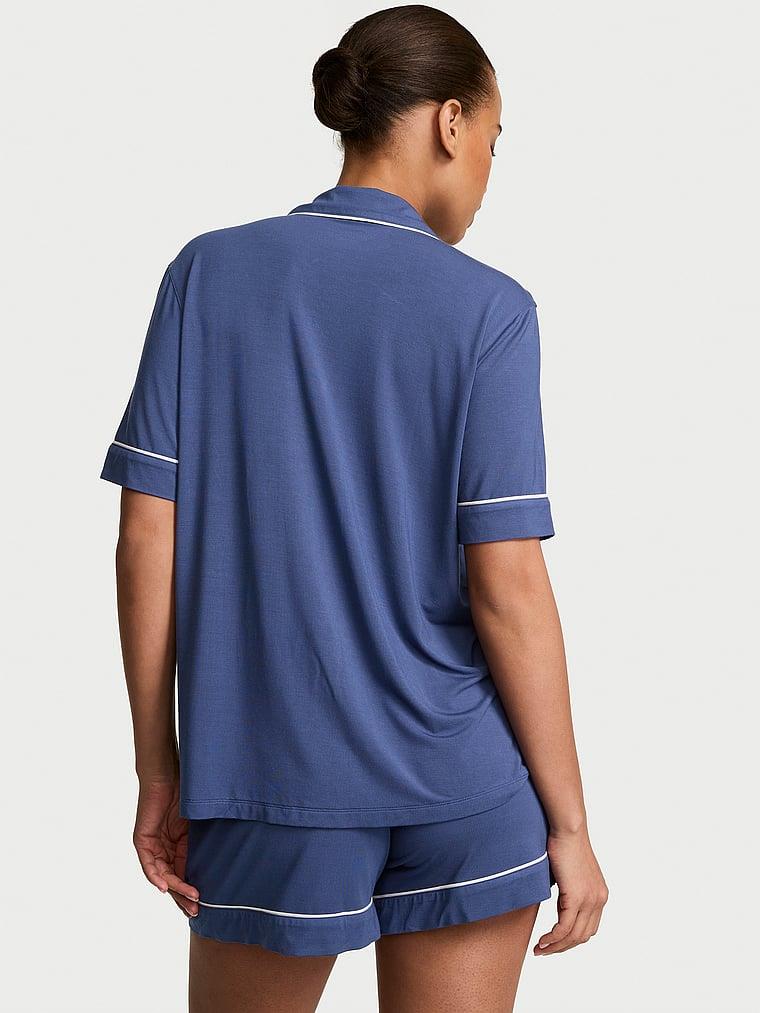 Sosoft Modal Kısa Pijama Takimi arka görünümü