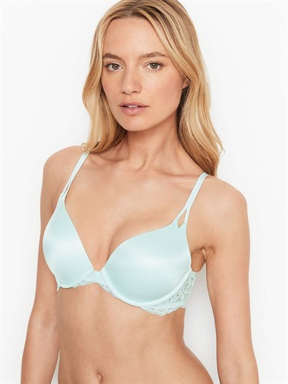 Lace Wing Push Up Bra