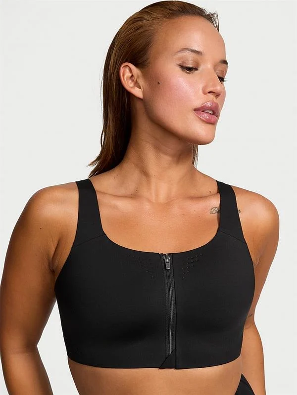 Yeni Stil! Featherweight Önden Fermuarli Maksimum Sporcu Sütyeni