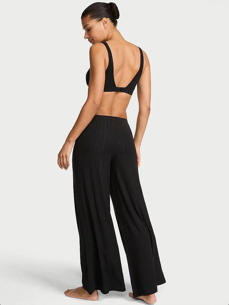 Sosoft Modal Ultra Ince Bol Paca Pantalon arka görünüm