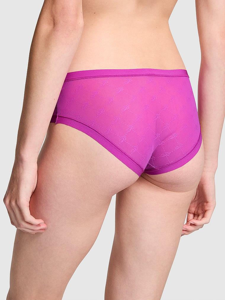 Pink Lazer Kesim Hiphugger Kulot arka görünüm