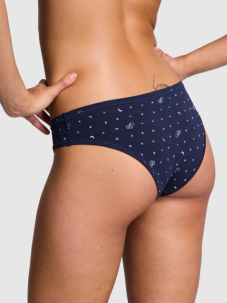 Pink Pamuklu Cheeky Kulot arka görünümü