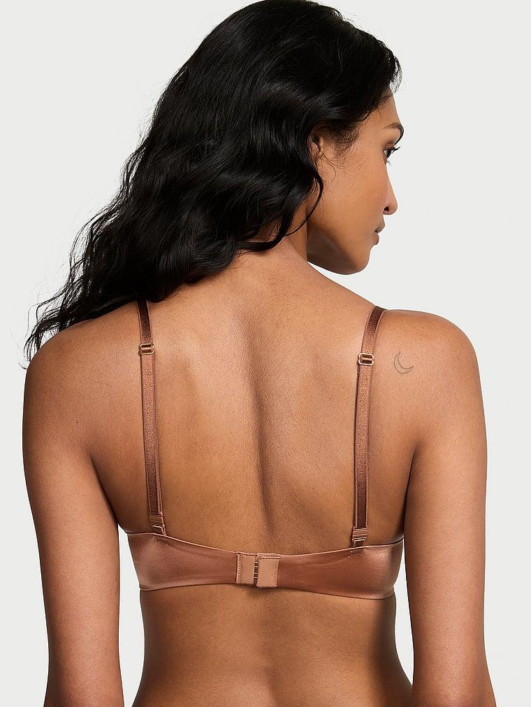 Bombshell 2 Beden Buyuk Gosteren Dantel Kenarli Push Up Sütyen arka görünümü