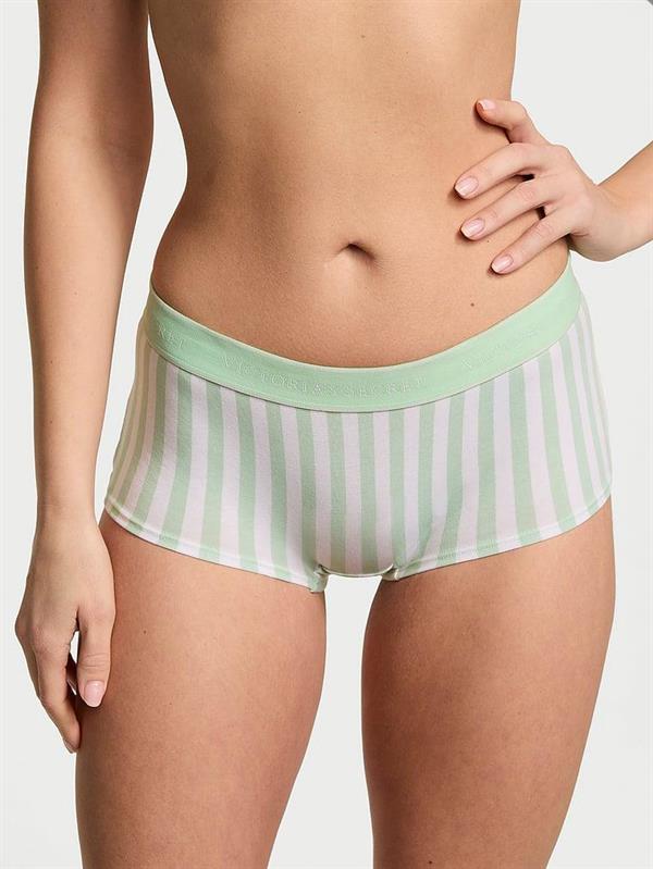 Logolu Pamuklu Boyshort Kulot