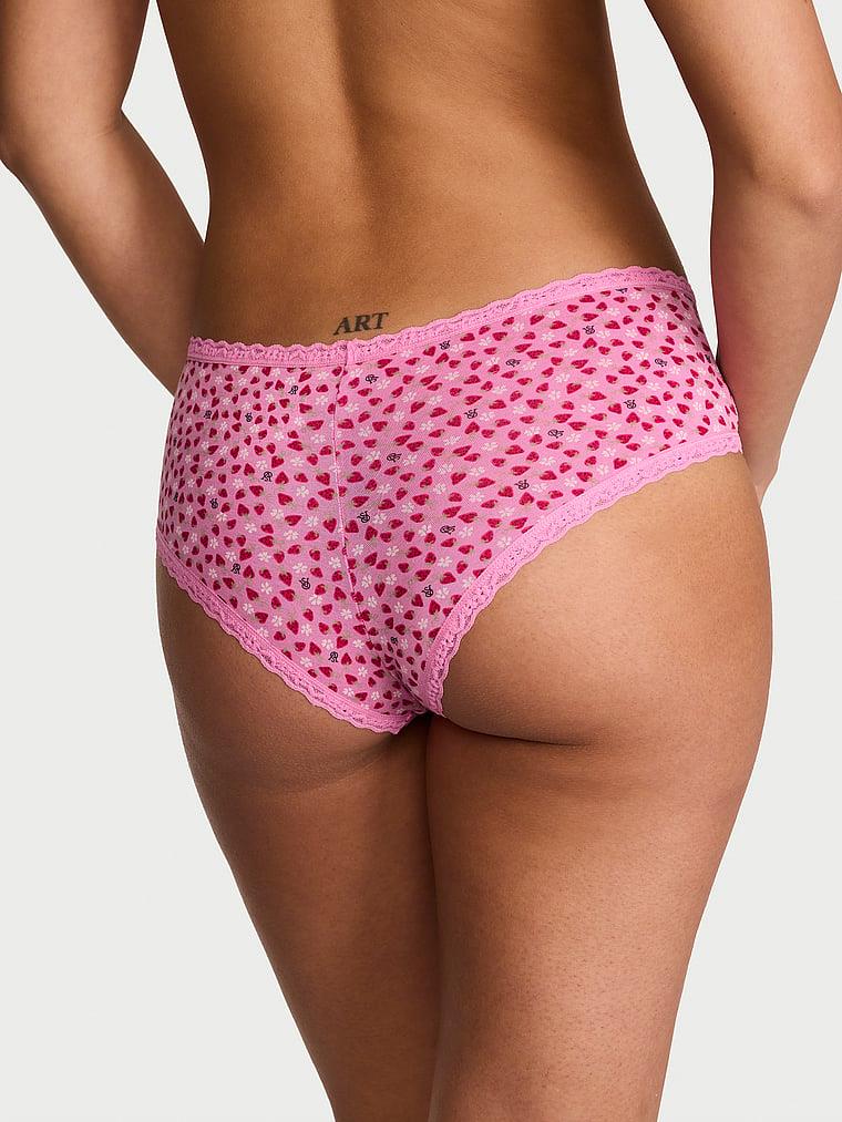 Beli Dantelli Pamuklu Cheeky Kulot arka görünüm