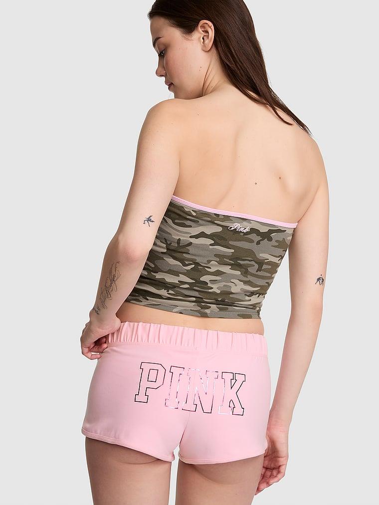 Pink Pamuklu Modal Mini Sort arka görünümü