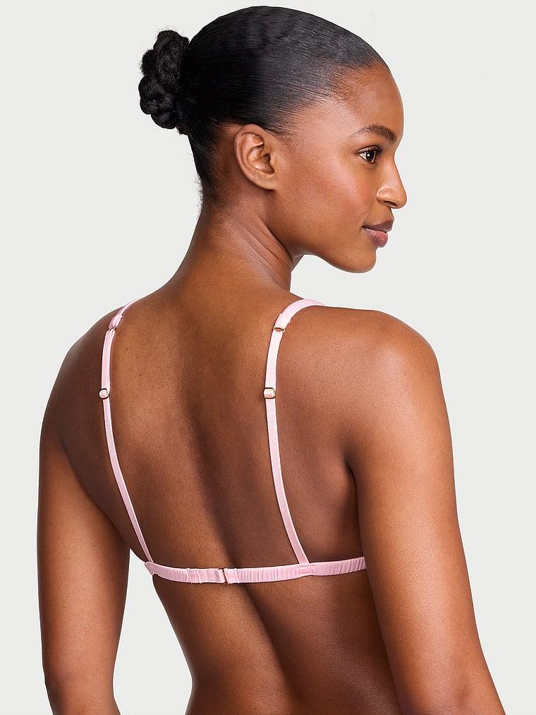 Tease Saten Kiss Ucgen Bralet arka görünümü