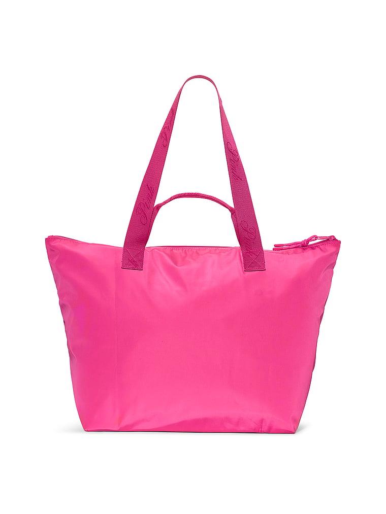 Pink Sportif Tote Çanta arka görünümü