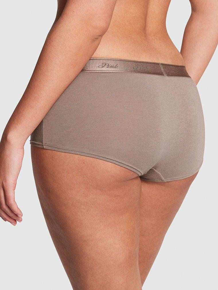 Pink Pamuklu V String Kulot arka görünüm