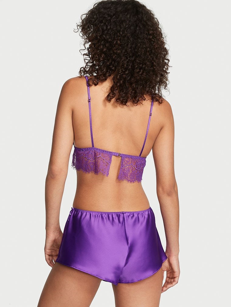 La Fleur Dantelli Bralet Atlet Takimi arka görünümü